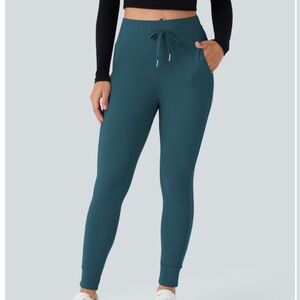 Halara Softlyzero™ Plush High Waisted Drawstring Joggers | MP | Oxford Blue